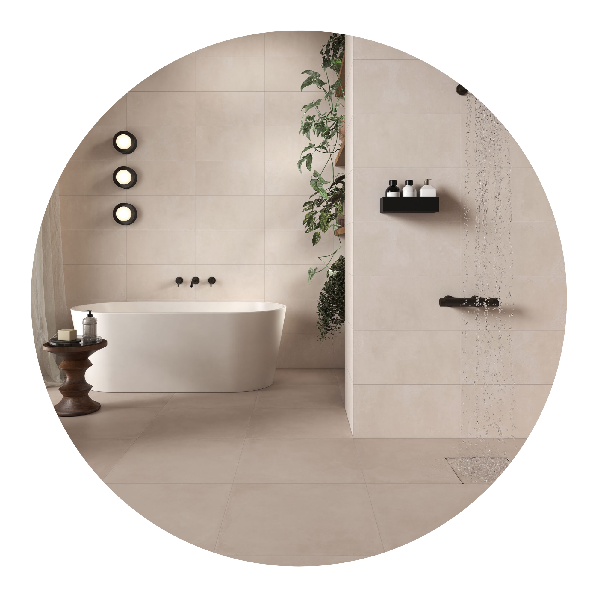 Carrelage mur et sol interieur